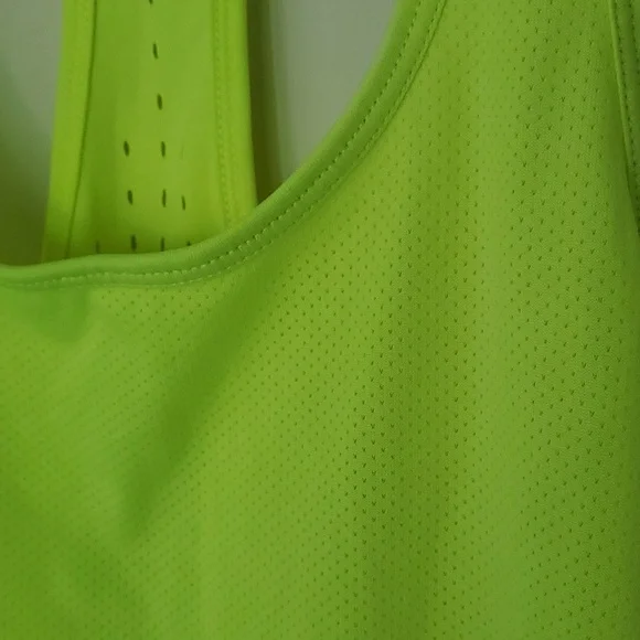 Bright yellow racer back tank - Picture 3 of 4
